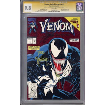 Venom: Lethal Protector #1 Stan Lee Todd McFarlane Signature Series CGC 9.8 (W) *1284201023*