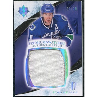2010/11 Upper Deck Ultimate Collection Premium Patches #PRK Ryan Kesler /25