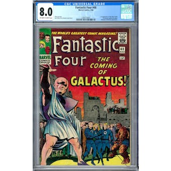Fantastic Four #48 CGC 8.0 (OW-W) *1284716001*