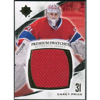 2010/11 Upper Deck Ultimate Collection Premium Swatches #PCP Carey Price 17/35
