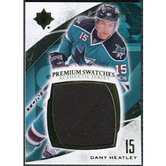 2010/11 Upper Deck Ultimate Collection Premium Swatches #PDH Dany Heatley /35