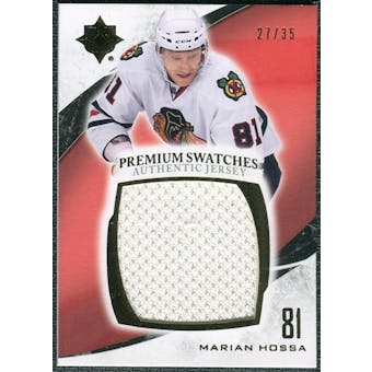 2010/11 Upper Deck Ultimate Collection Premium Swatches #PHO Marian Hossa 27/35
