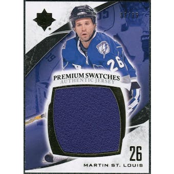 2010/11 Upper Deck Ultimate Collection Premium Swatches #PMS Martin St. Louis /35