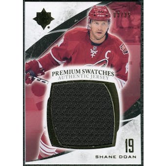 2010/11 Upper Deck Ultimate Collection Premium Swatches #PSD Shane Doan /35