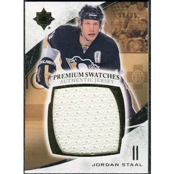 2010/11 Upper Deck Ultimate Collection Premium Swatches #PST Jordan Staal /35