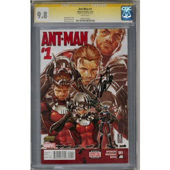 Ant-Man #1 CGC 9.8 (W) Stan Lee Signature Series *1286192005*