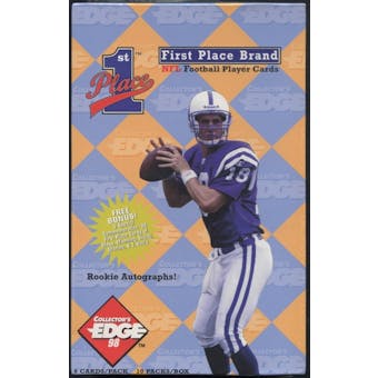1998 Collector's Edge First Place Football Blaster Box