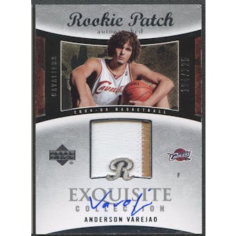 2004/05 Exquisite Collection #62 Anderson Varejao Rookie Patch Auto #184/225