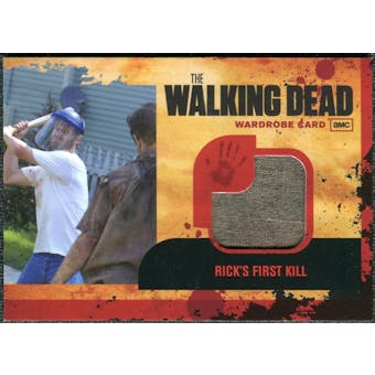 2011 The Walking Dead Wardrobe Memorabilia #M18 Rick's First Kill (binder exclusive)