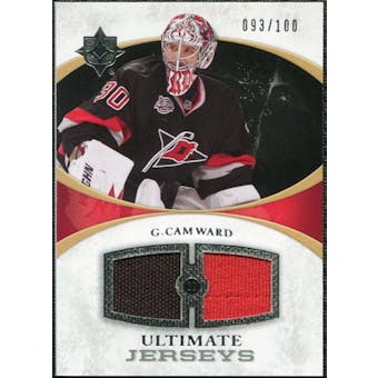 2010/11 Upper Deck Ultimate Collection Ultimate Jerseys #UJCW Cam Ward /100