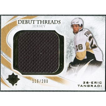 2010/11 Upper Deck Ultimate Collection Debut Threads #DTET Eric Tangradi /200
