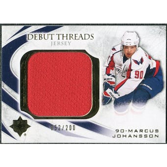 2010/11 Upper Deck Ultimate Collection Debut Threads #DTMJ Marcus Johansson /200