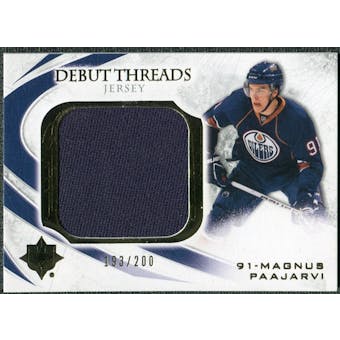 2010/11 Upper Deck Ultimate Collection Debut Threads #DTMP Magnus Paajarvi /200