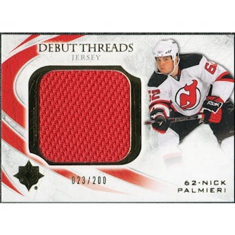 2010/11 Upper Deck Ultimate Collection Debut Threads #DTNP Nick Palmieri /200