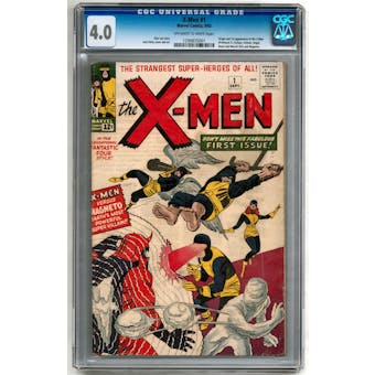X-Men #1 CGC 4.0 (OW-W) *1290835001*
