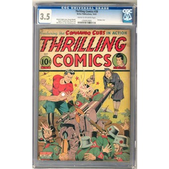 Thrilling Comics #38 CGC (C-OW) *1290953005