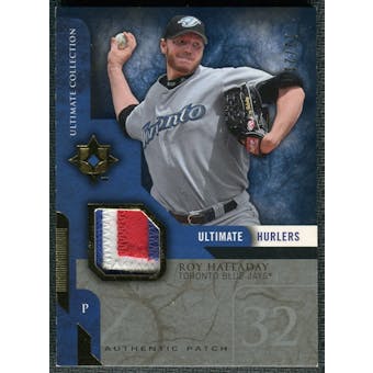 2005 Upper Deck Ultimate Collection Hurlers Patch #HA Roy Halladay 12/21