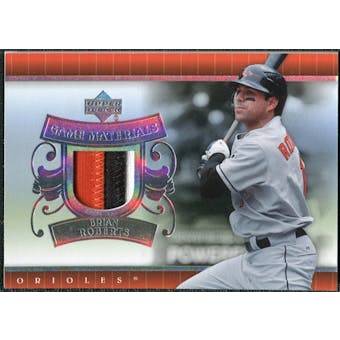 2007 Upper Deck UD Game Patch #BR Brian Roberts