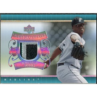 2007 Upper Deck UD Game Patch #DW Dontrelle Willis