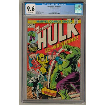 Incredible Hulk #181 CGC 9.6 (OW-W) *1295430002*