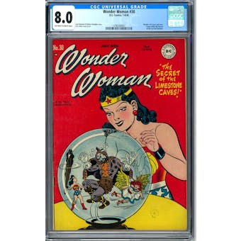 Wonder Woman #30 CGC 8.0 (OW-W) *1296260007*