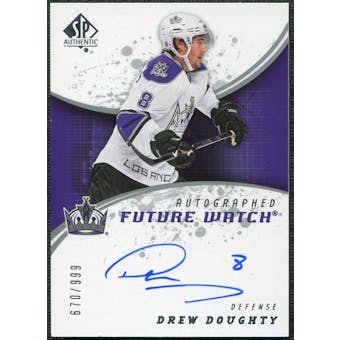 2008/09 Upper Deck SP Authentic #244 Drew Doughty RC Autograph /999