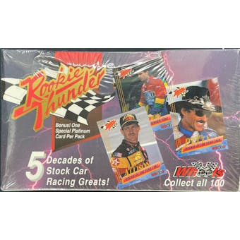 1993 Press Pass Wheels Rookie Thunder Racing Hobby Box