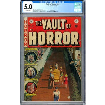 Vault of Horror #33 CGC 5.0 (OW) *1299873006*
