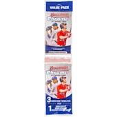 2012 Bowman Chrome Baseball Value Rack Pack (Reed Buy)