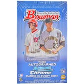 2012 Bowman Baseball Jumbo Box