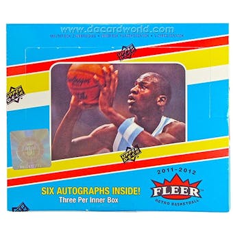 2011/12 Upper Deck Fleer Retro Basketball Hobby Box