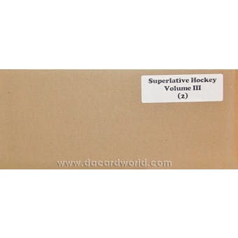 2012/13 In The Game Superlative Volume 3 Hockey Hobby 2-Box Case