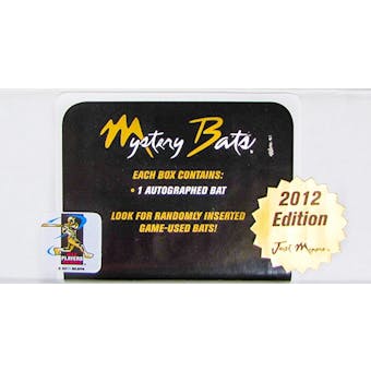 2012 Just Minors Mystery Bats - Game Used Edition Baseball Hobby Box