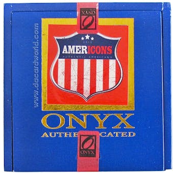 2012 Onyx AmerICONS Hobby Box