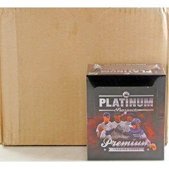 2012 Onyx Platinum Prospects Baseball Hobby 6-Box Case