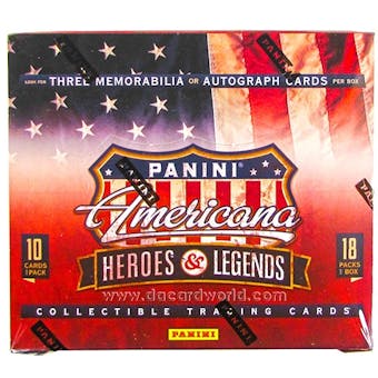 2012 Panini Americana Heroes & Legends Hobby Box - USA Women Soccer Autos !!!