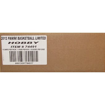2011/12 Panini Limited Basketball Hobby 15-Box Case