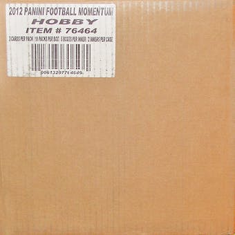 2012 Panini Momentum Football Hobby 10-Box Case - WILSON & LUCK ROOKIES!
