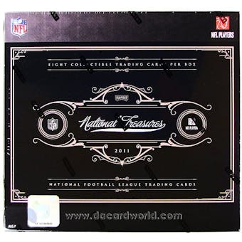 2011 Panini National Treasures Football Hobby Box