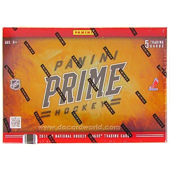 2011/12 Panini Prime Hockey Hobby Box