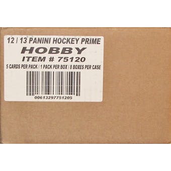 2011/12 Panini Prime Hockey Hobby 8-Box Case