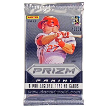 2012 Panini Prizm Baseball Hobby Pack