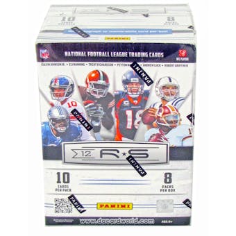 2012 Panini Rookies & Stars Football 8-Pack Box - WILSON & LUCK ROOKIES!
