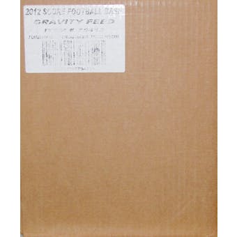 2012 Score Football 72-Pack Gravity Feed 6-Box Case