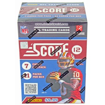 2012 Score Football 11-Pack Blaster Box (Reed Buy)