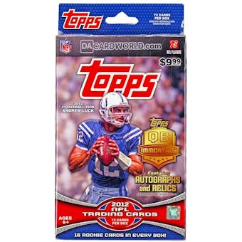 2012 Topps Football Hanger Pack (Box) (Reed Buy)