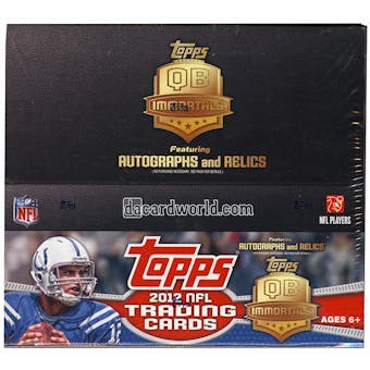 2012 Topps Football Retail 16-Pack Box - WILSON & LUCK ROOKIES!