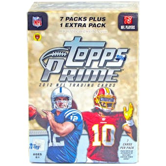 2012 Topps Prime Football Blaster Box (Reed Buy)