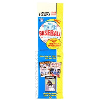 2012 Topps Archives Baseball Rack Pack