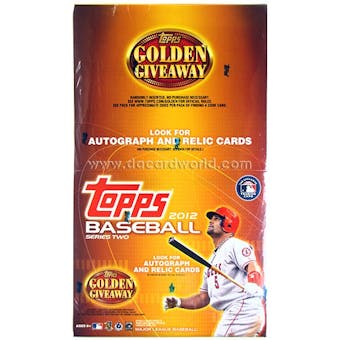 2012 Topps Series 2 Baseball Jumbo Rack Box